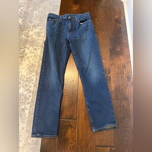 GAP Men's Dark Blue Straight Jeans